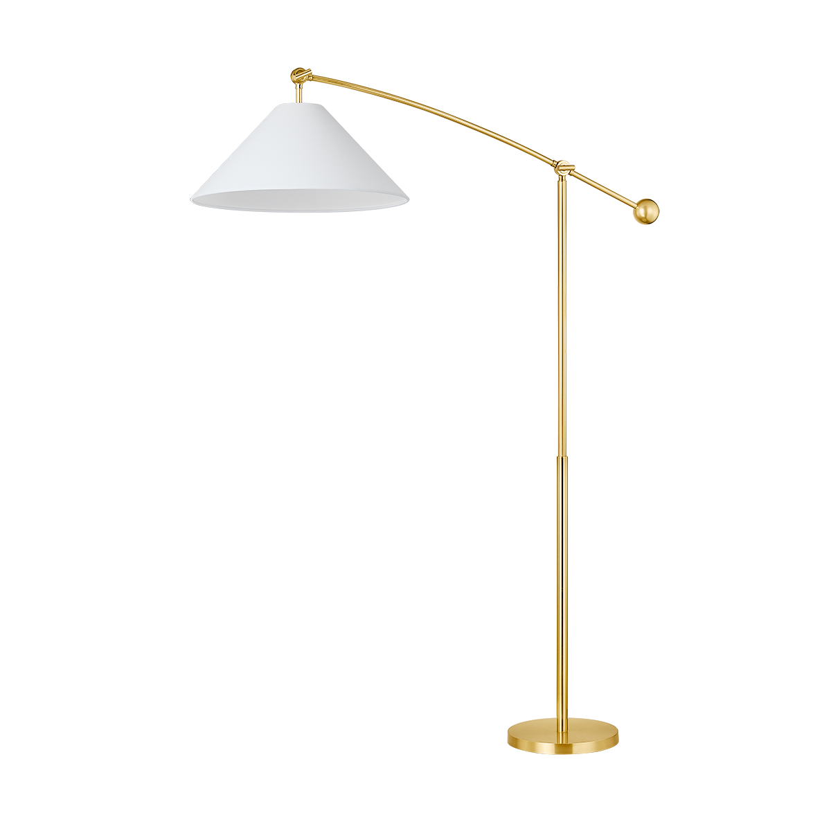 Mitzi BIRDIE Floor Lamp in AGED BRASS