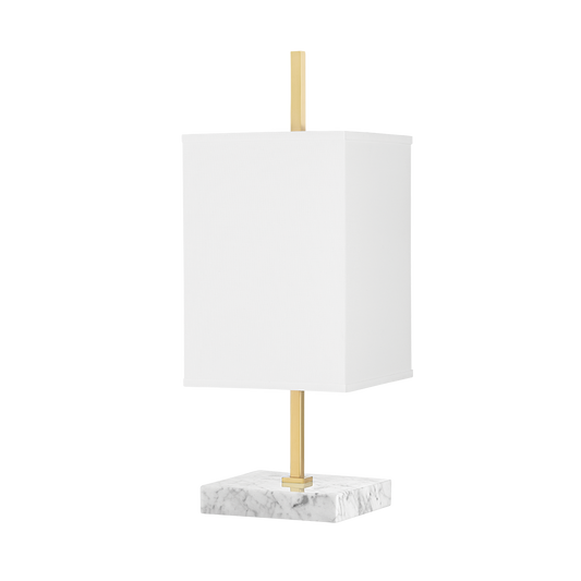 Mitzi Mikaela Table Lamp in Aged Brass