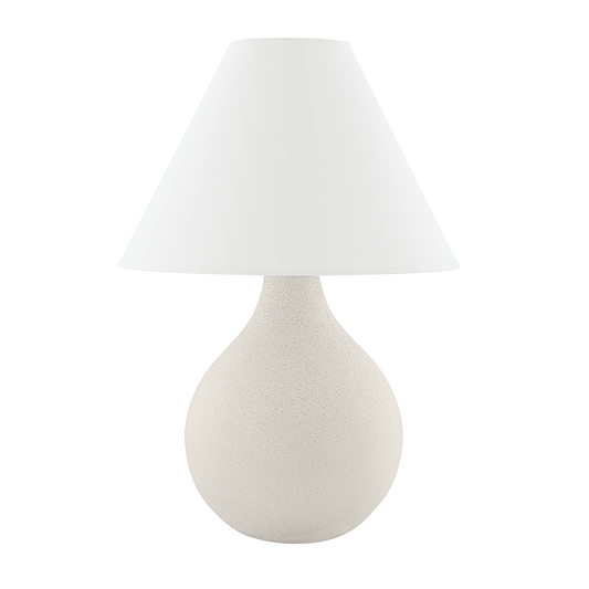 Mitzi HELENA Table Lamp in AGED BRASS/CERAMIC MATTE WHITE SPECK