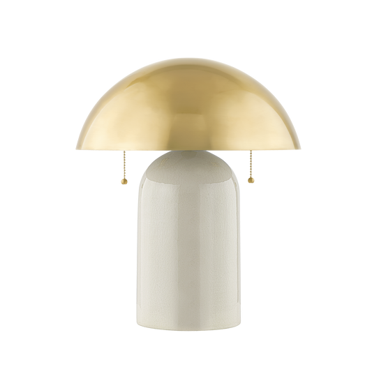 Mitzi GAIA Table Lamp in Aged Brass