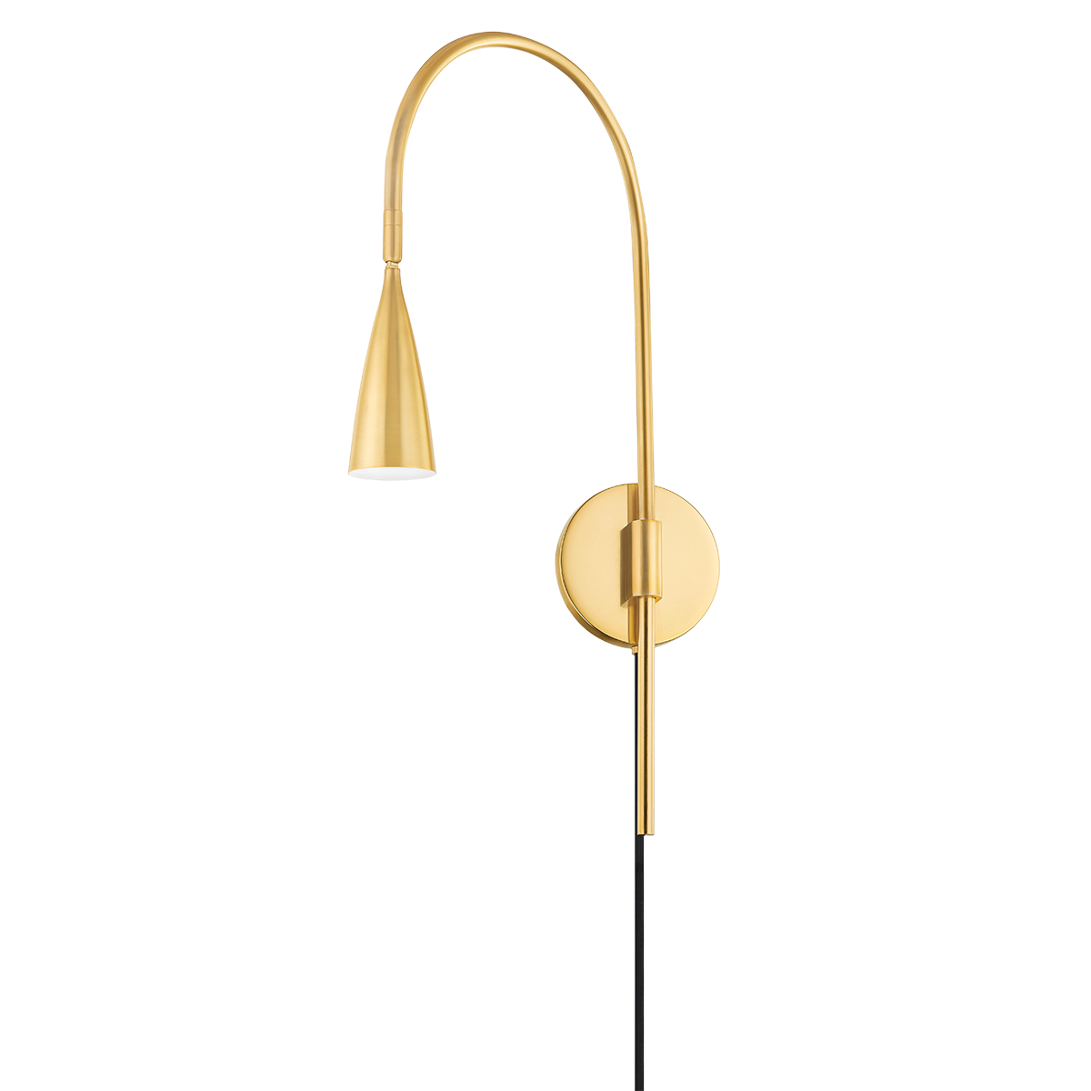 Mitzi JENICA Plug-in Sconce in Aged Brass