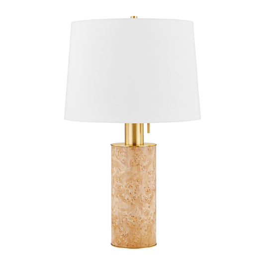 Mitzi CLARISSA Table Lamp in Aged Brass