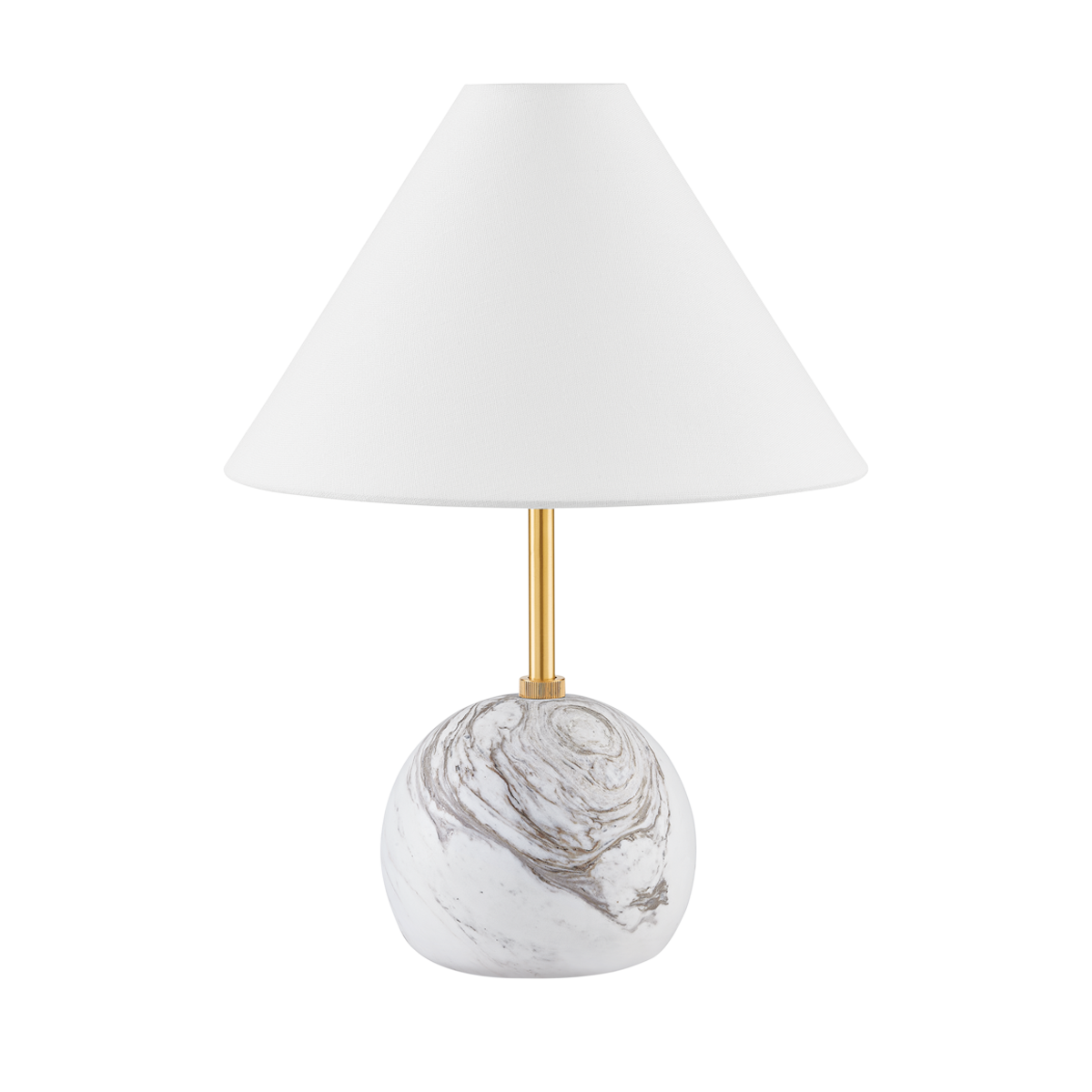 Mitzi JEWEL Table Lamp in Aged Brass