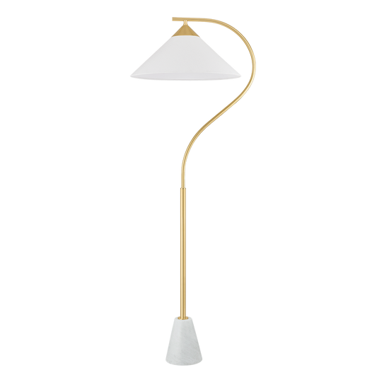 Mitzi BIANCA FLOOR LAMP in AGED BRASS
