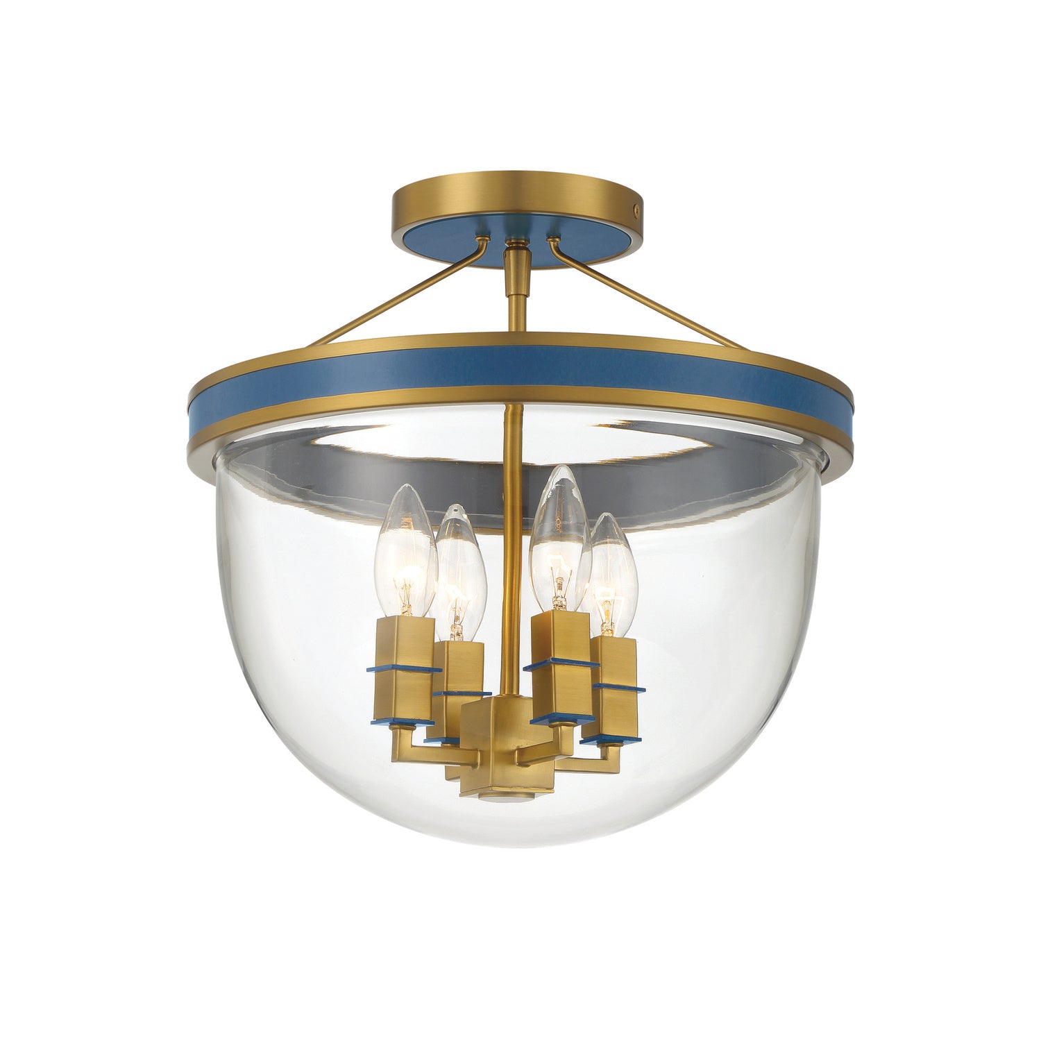 Herrick 13" Semi Flush Mount