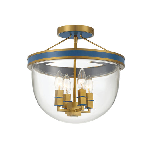 Herrick 13" Semi Flush Mount