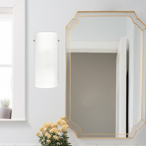 Hudson 13-in Opal Glass 2 Lights Wall Sconce