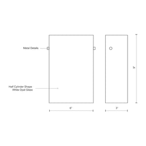 Hudson 9-in Brushed Nickel/Chrome LED Wall Sconce