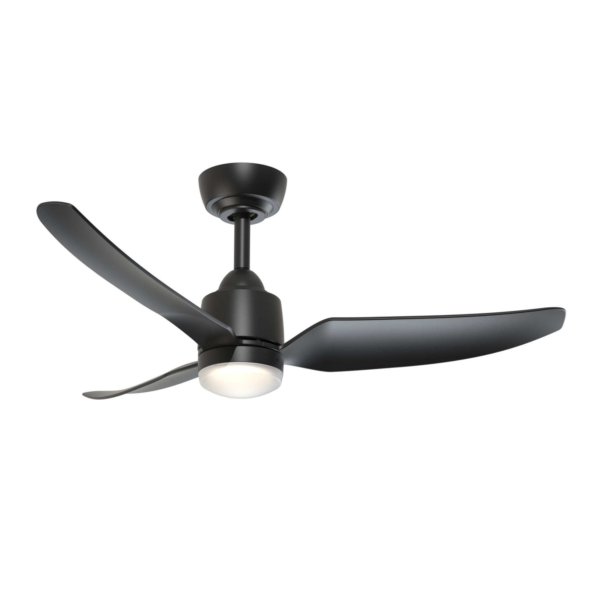Hugo 42-in White with Light Kit Ceiling Fan