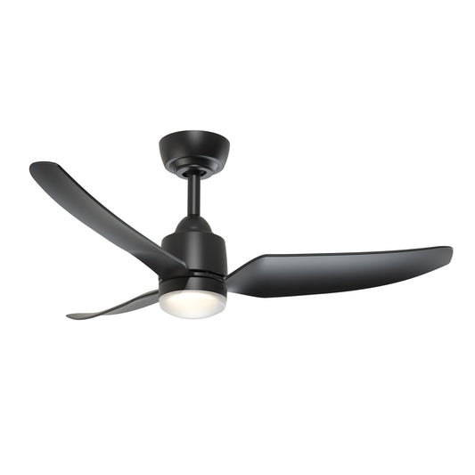 Hugo 42-in White with Light Kit Ceiling Fan