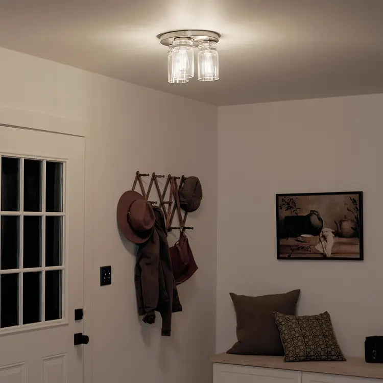 Brinley Flush Mount 3Lt