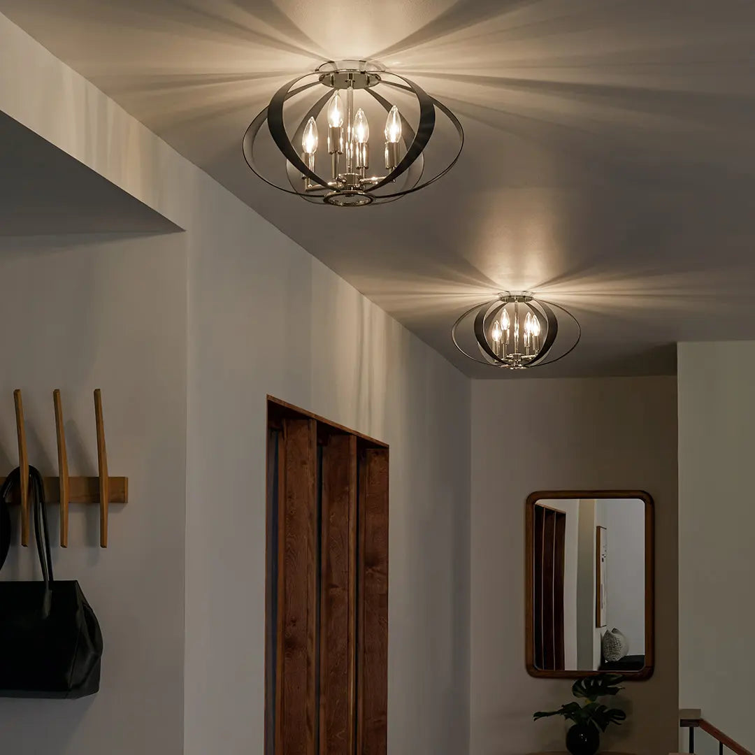 Cecil Flush Mount 4Lt
