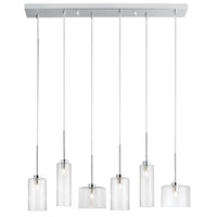 Industrial Chic 6LT Pendant