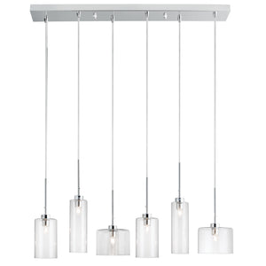 Industrial Chic 6LT Pendant