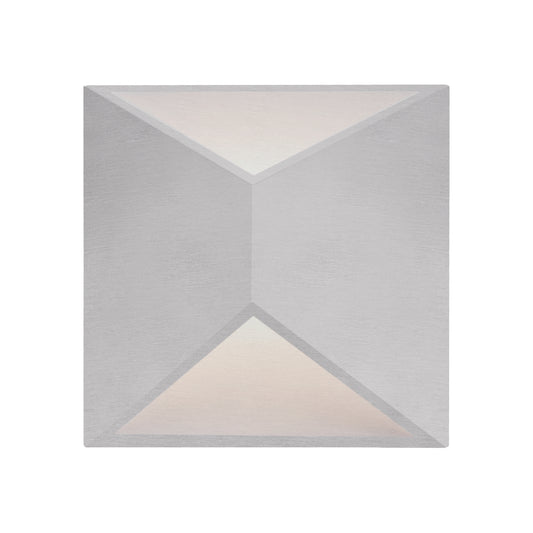 Indio 7-in White LED Exterior Wall Sconce
