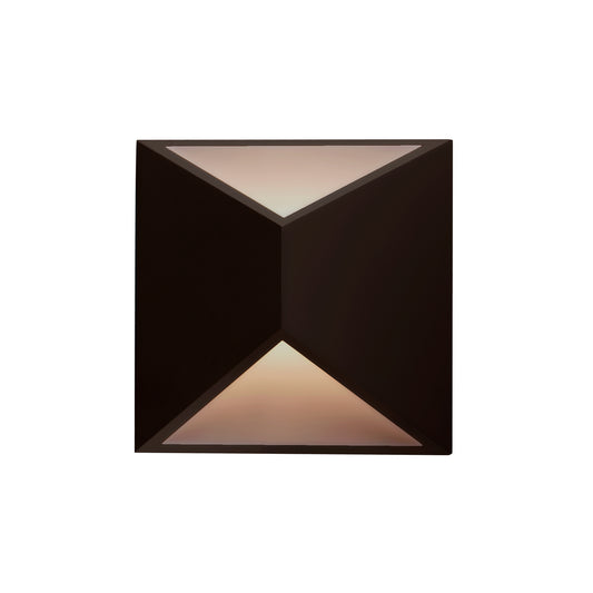 Indio 7-in White LED Exterior Wall Sconce