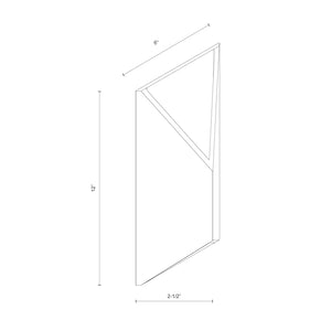 Indio 12-in Bronze LED Exterior Wall Sconce