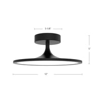 Issa Semi-Flush Mount