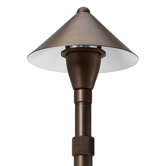 ASPEN Extendable Solid Brass Pathlight
