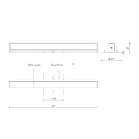 Jane-Slim Vanity Light