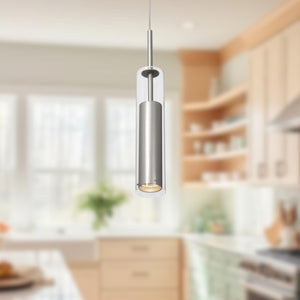 Jarvis 3-in Brushed Gold 1 Light Pendant