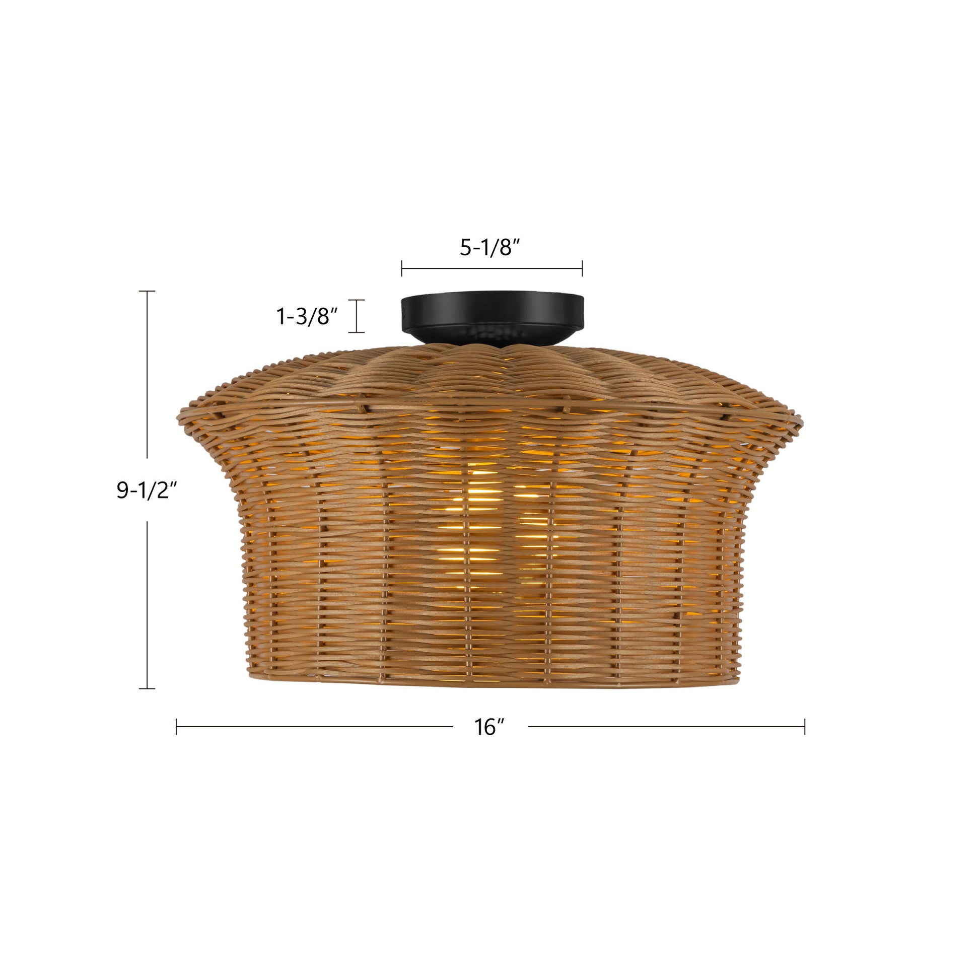 Kai Semi-Flush Mount