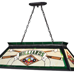 Tiffany Billiard 4 Light Billiard 4 x 100W - Medium