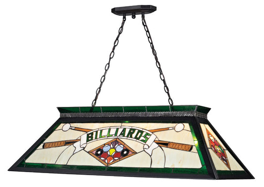 Tiffany Billiard 4 Light Billiard 4 x 100W - Medium