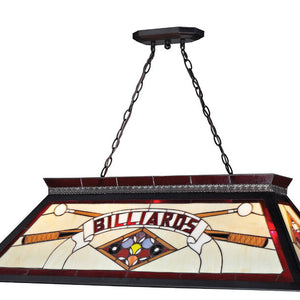 Tiffany Billiard 4 Light Billiard 4 x 100W - Medium