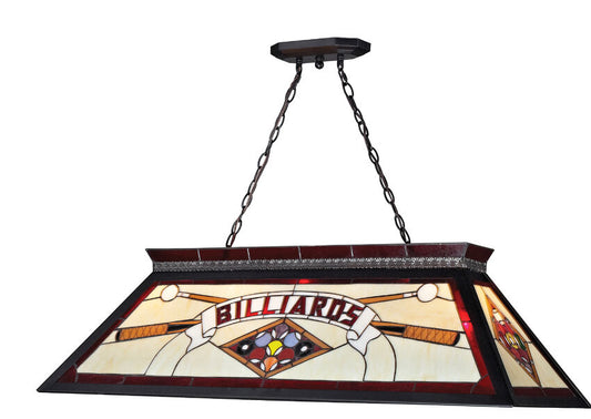 Tiffany Billiard 4 Light Billiard 4 x 100W - Medium