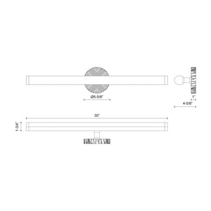 Kensington 30-in Vanity