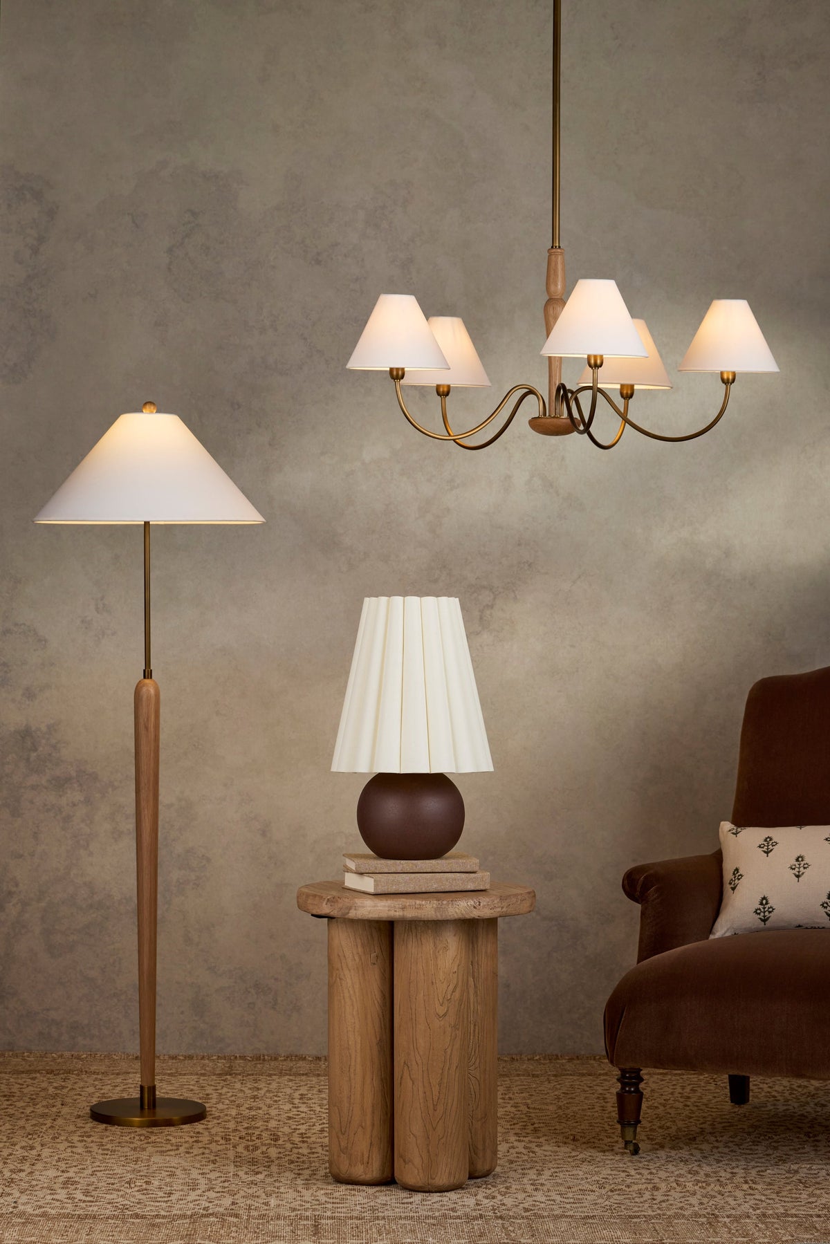 Bennie 36-in Chandelier