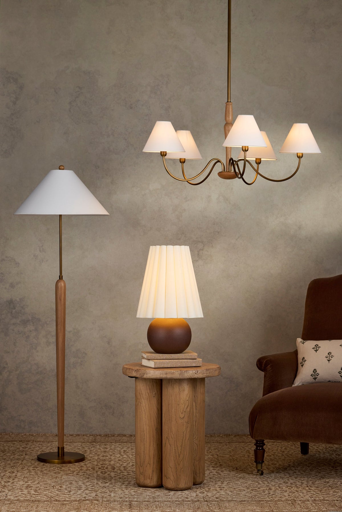 Bennie 36-in Chandelier