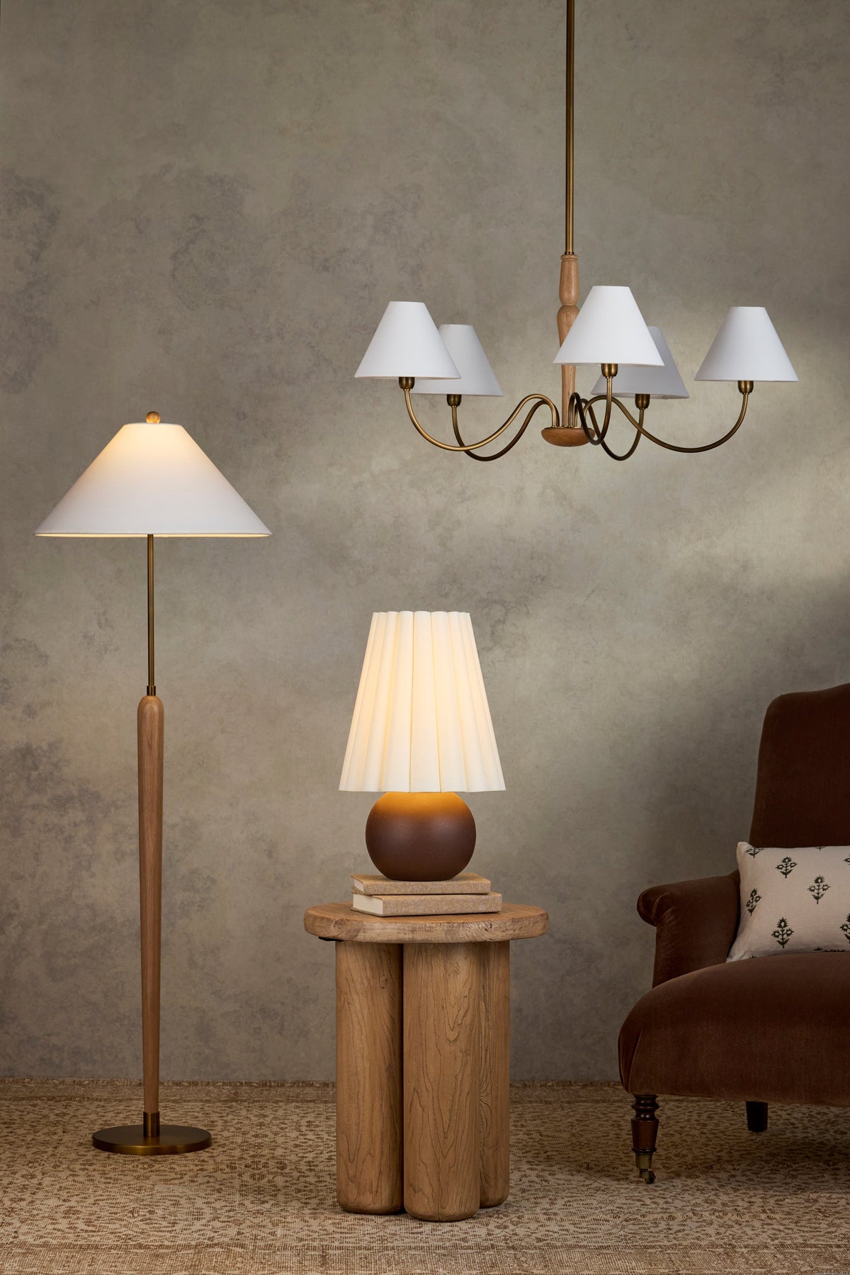 Bennie 36-in Chandelier