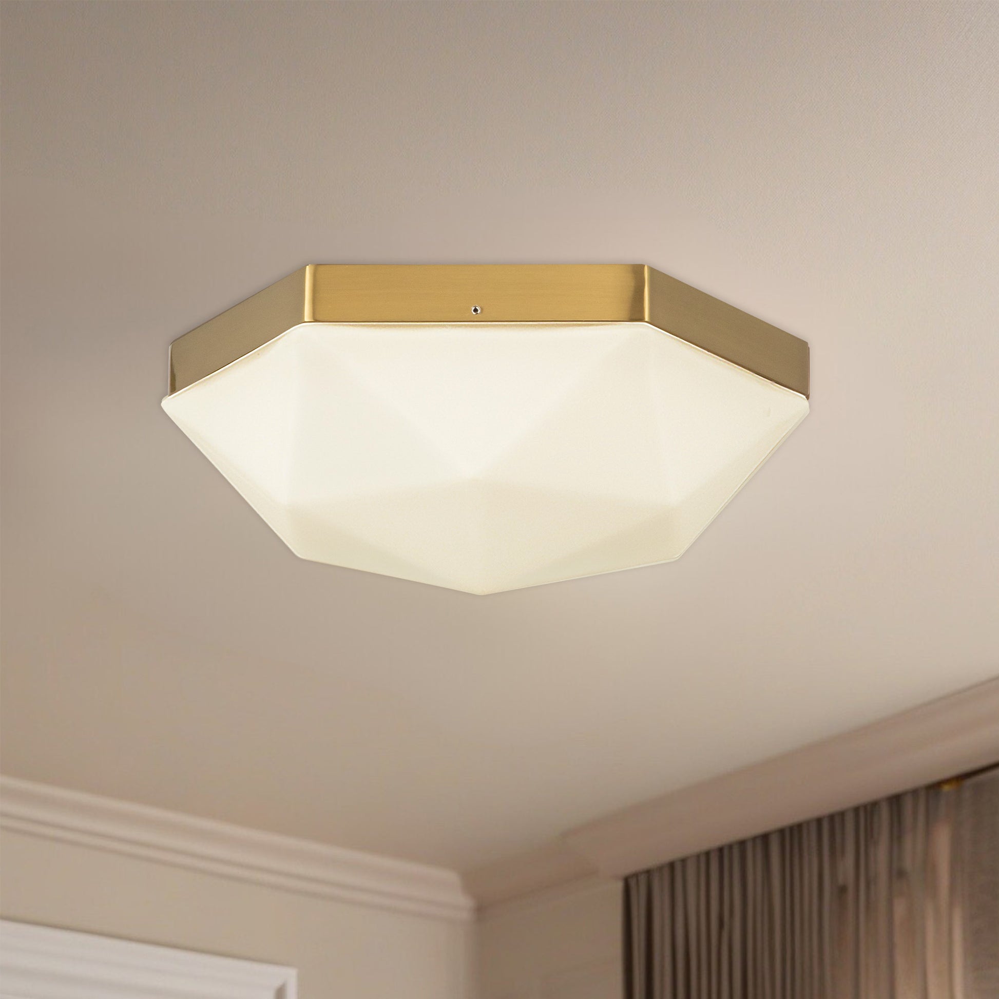 Krysta 12-in Flush Mount