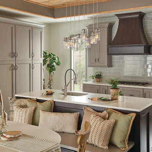 Brinley Linear Chandelier 8Lt