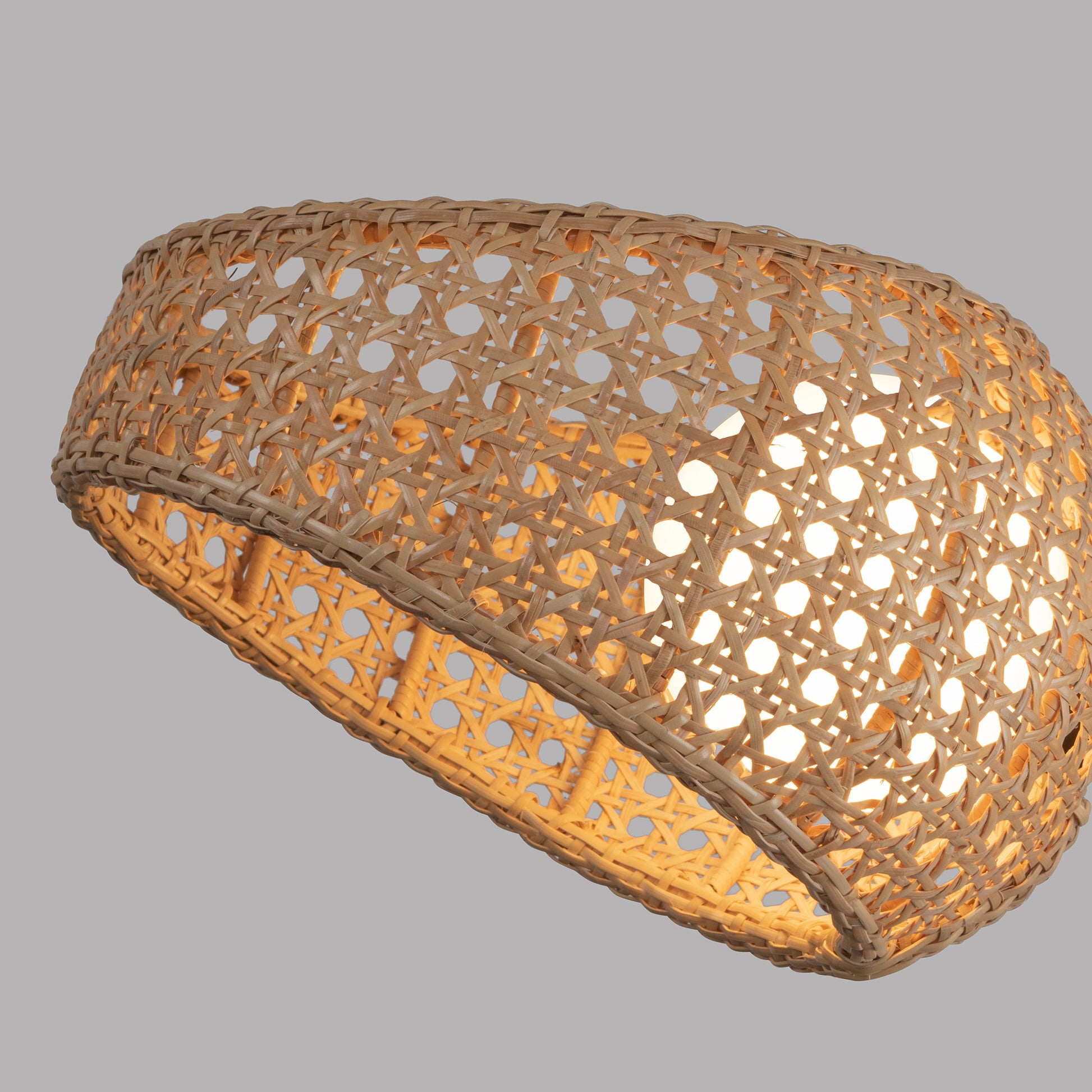 Lanai 2 Head Black/Opal Glass LED Pendant