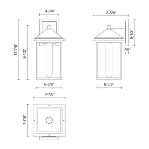 Larchmont Exterior Wall Sconce