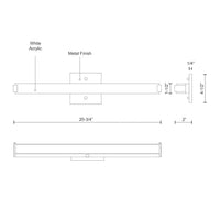 Latitude-Slim Vanity Light