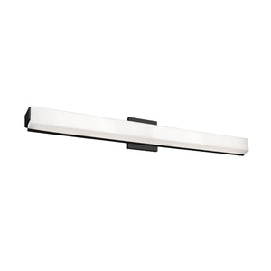Latitude 37-in Chrome LED Vanity