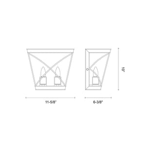 Lattice 11-in Wall/Vanity Light