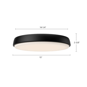 Laval 15-in Flush Mount