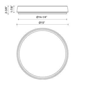 Laval Flush Mount