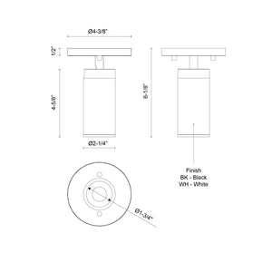 Lorna Adjustable Ceiling Mount