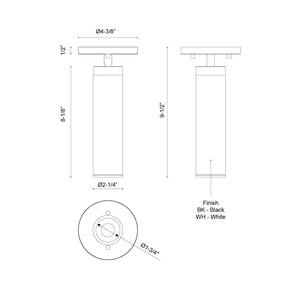 Lorna Adjustable Ceiling Mount