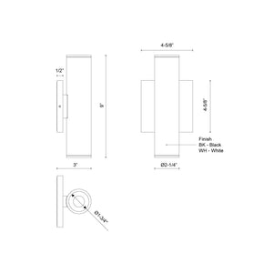 Lorna Wall Sconce Up/Down Light