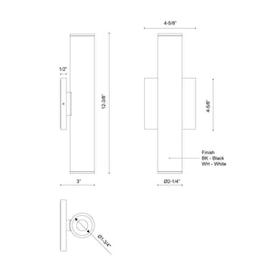 Lorna Wall Sconce Up/Down Light