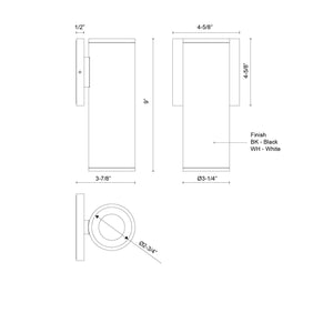 Lorna Exterior Wall Sconce