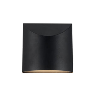Lenox 8-in Black LED Exterior Wall Sconce