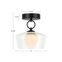 Leota Semi-Flush Mount